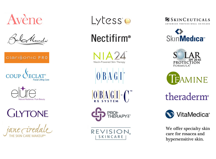 Skin Care Products Logos